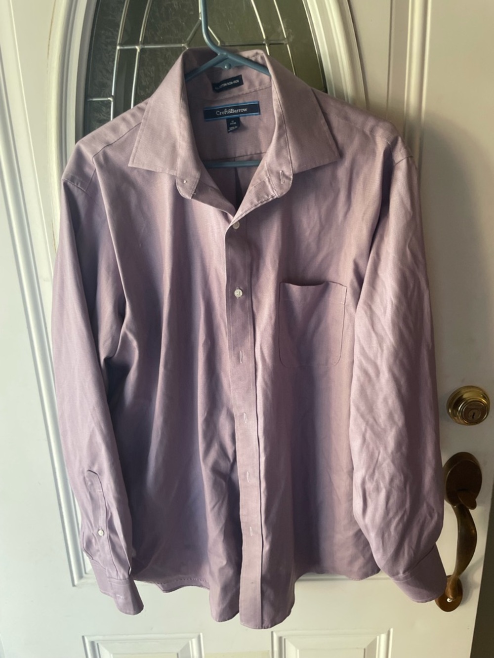 croft & barrow Men's Light Purple Dress Shirt